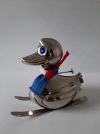 Nostalgische spaarpot eend met sleuteltje (426), Verzamelen, Spaarpotten, Ophalen of Verzenden, Zo goed als nieuw, Dier