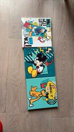 3 x lijstje met disney figuren, Ophalen of Verzenden, Gebruikt