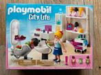 Playmobil City Life 5487 - schoonheidssalon/kapsalon, Ophalen of Verzenden, Gebruikt, Complete set