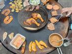 Prachtige handgemaakte OB Plancha met rvs grill rooster, Met accessoires, Nieuw, Ophalen of Verzenden, Blijham
