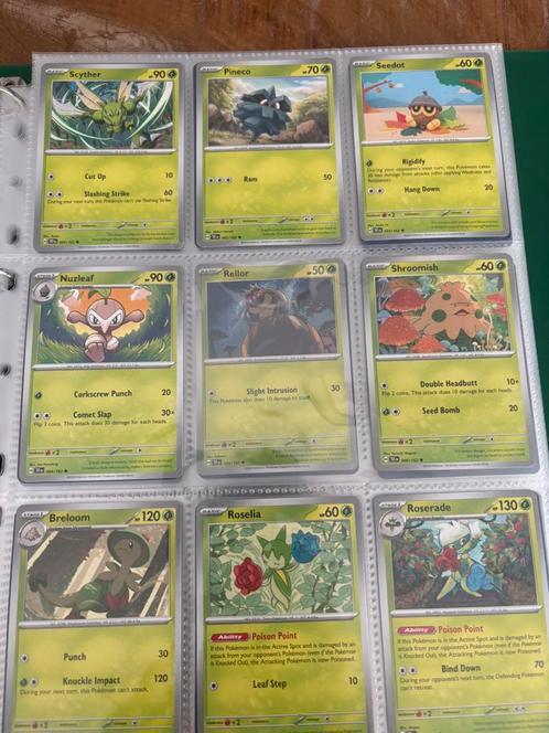 Temporal forces collectie incl map, Hobby en Vrije tijd, Verzamelkaartspellen | Pokémon, Zo goed als nieuw, Ophalen of Verzenden