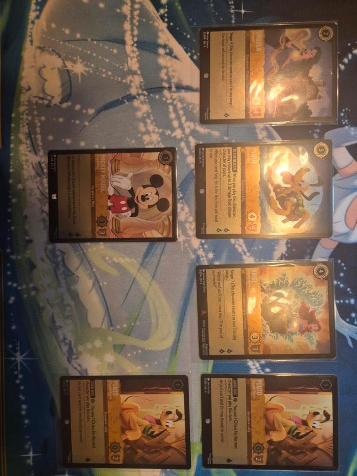 Fabled Foil Kaarten - Disney Lorcana, Hobby en Vrije tijd, Verzamelkaartspellen | Overige, Zo goed als nieuw, Meerdere kaarten