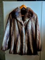 Vintage bontjas uit de jaren 70, maat 38/40, Kleding | Dames, Ophalen of Verzenden, Zo goed als nieuw, Maat 38/40 (M), Bruin