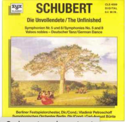 CD Die unvollendete (symphonien nr. 5 Und 8 / valses nobles, Cd's en Dvd's, Cd's | Klassiek, Zo goed als nieuw, Overige typen