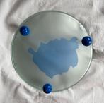 Bijzondere Design Fruitschaal van Glas, Huis en Inrichting, Woonaccessoires | Schalen en Manden, Schaal, Rond, Ophalen of Verzenden