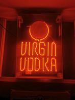 Orginele neon vintage Virgin Vodka Reclame, Verzamelen, Merken en Reclamevoorwerpen, Ophalen, Lichtbak of (neon) lamp