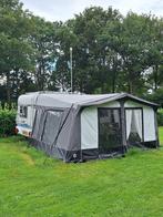 Caravan HOBBY 440 SF DELUXE met MOVER EN NIEUWE VOORTENT, Caravans en Kamperen, Caravans, Hobby, 2 aparte bedden, Treinzit, Particulier