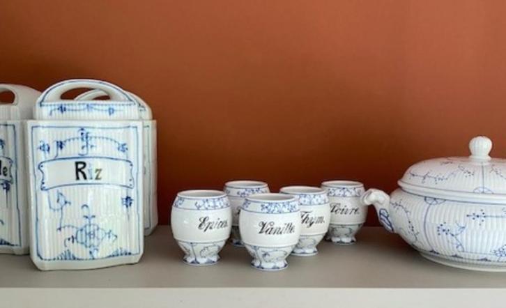 Voorraadpotten en kruidenpotjes Villeroy en Boch, Huis en Inrichting, Keuken | Servies, Gebruikt, Overige typen, Overige stijlen