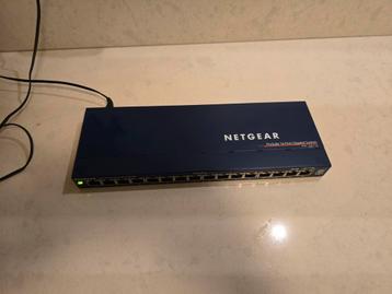 NetGear Prosafe GS116v2 16 port Gigabit Switch beschikbaar voor biedingen