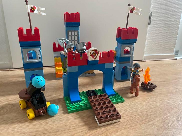 Duplo Kasteel 10577, Kinderen en Baby's, Speelgoed | Duplo en Lego, Gebruikt, Duplo, Complete set, Ophalen of Verzenden