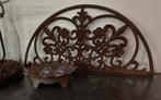 Halve maan roest ijzeren decoratie, Antiek en Kunst, Curiosa en Brocante, Ophalen of Verzenden