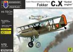 KP Fokker C.X Luchtvaartafdeeling Mei 1940 in Nederland 1/72, Overige merken, 1:72 tot 1:144, Verzenden, Nieuw