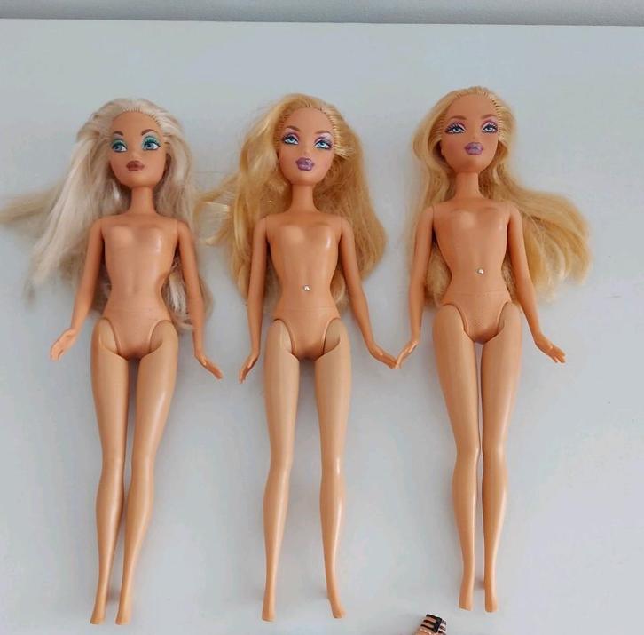 Barbie MY SCENE poppen, Kinderen en Baby's, Speelgoed | Poppen, Gebruikt, Barbie, Ophalen of Verzenden