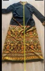 Jurk jas seventies maat L xl kimono, Kleding | Dames, Ophalen of Verzenden, Zo goed als nieuw, Maat 46/48 (XL) of groter, Knielengte