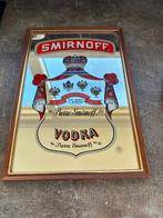 Vintage spiegel bord smirnoff vodka 22x32, Verzamelen, Merken en Reclamevoorwerpen, Reclamebord, Ophalen of Verzenden, Zo goed als nieuw