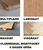 Visgraat & Multiplank, Grenen en Eiken massief en Laminaat, Doe-het-zelf en Verbouw, Ophalen, Nieuw, Vloerdelen of -planken, 10 tot 30 cm