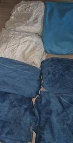 In totaal zijn het 16 Gordijnen, Ophalen of Verzenden, 200 cm of meer, 200 cm of meer