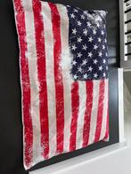 Te koop leuke fatboy zak Amerikaanse vlag, zo goed als nieuw, Zo goed als nieuw, Ophalen, Overige kleuren