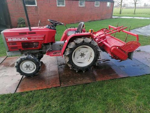 Shibaura SP1540 Vierwielaangedreven Minitractor met grondfre, Zakelijke goederen, Machines en Bouw | Tuin, Park en Bosbouw, Overige typen