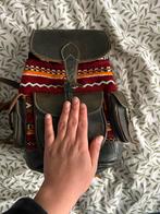 Handgemaakte leren rugtas uit Tetouan, Overige merken, Gebruikt, 25 tot 40 cm, Ophalen of Verzenden