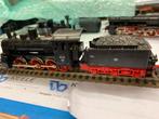 Een ouwtje maar rijd prima. Stoomloc Fleischmsnn, Hobby en Vrije tijd, Gebruikt, Fleischmann, Ophalen of Verzenden, Gelijkstroom