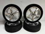 Renault Megane winterset met lichtmetalen velgen 225/45R17, Ophalen, Gebruikt, Banden en Velgen, 17 inch