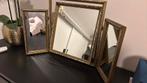 Antiek brocante kaptafel spiegel! Zware kwaliteit., Antiek en Kunst, Ophalen of Verzenden