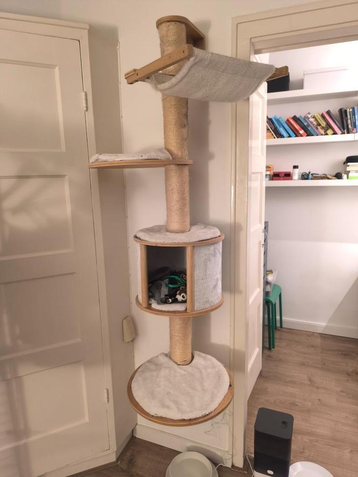 XL Kattenmeubel krabpaal hangmat, Dieren en Toebehoren, Krabmeubelen, Gebruikt, Krabpaal, Ophalen