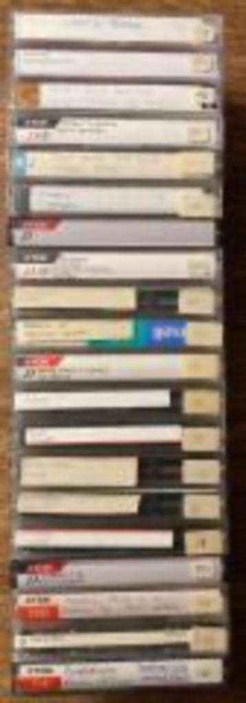SET 887 20 x ZELFOPGENOMEN CASSETTEBANDJES EXTREME METAL beschikbaar voor biedingen