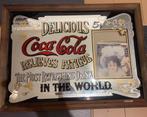 Vintage Coca-Cola Spiegelreclame, Antiek en Kunst, Ophalen of Verzenden