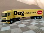 Lion Toys Daf 95 400 ATi met Duyvis trailer, Hobby en Vrije tijd, Ophalen of Verzenden, Bus of Vrachtwagen, Zo goed als nieuw