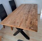 Eettafeel, 200 cm of meer, Zo goed als nieuw, Rechthoekig, 50 tot 100 cm