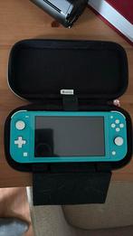 Nintendo Switch Lite, Ophalen, Turquoise, Zo goed als nieuw, Met beschermhoes of tas