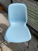 4x Lidas stoelen  lichtblauw, Vier, Gebruikt, Ophalen of Verzenden, Overige kleuren