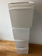 3 x Witte Kallax Inzetstukken, Ophalen, Zo goed als nieuw, Kunststof, Minder dan 50 cm