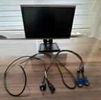 HP LA2205wg - Goede Staat - met adapter!, Computers en Software, Monitoren, Ophalen, Full HD, Zo goed als nieuw, In hoogte verstelbaar