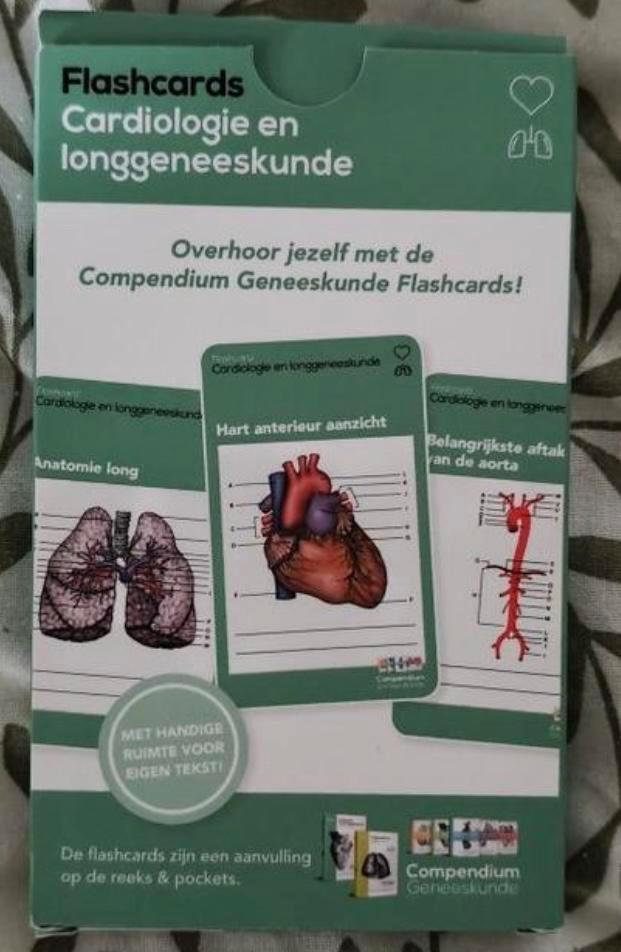 Leuk kerstcadeau! Compendium Geneeskunde Flashcards, Boeken, Informatica en Computer, Zo goed als nieuw, Ophalen of Verzenden
