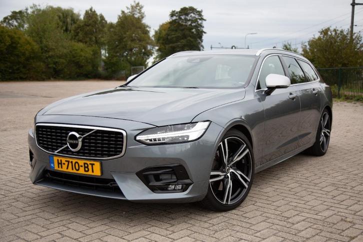 Volvo V90 T4 Polestar Optimized 210pk Geartronic 2020 Grijs, Auto's, Volvo, Particulier, V90, ABS, Achteruitrijcamera, Adaptieve lichten