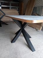 Eettafel, Huis en Inrichting, Tafels | Eettafels, Ophalen, Eikenhout, 50 tot 100 cm, Zo goed als nieuw