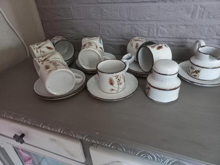 Stonehenge Wedgwood Midwinter Koffieservies, Huis en Inrichting, Keuken | Servies, Zo goed als nieuw, Kop(pen) en/of Schotel(s)
