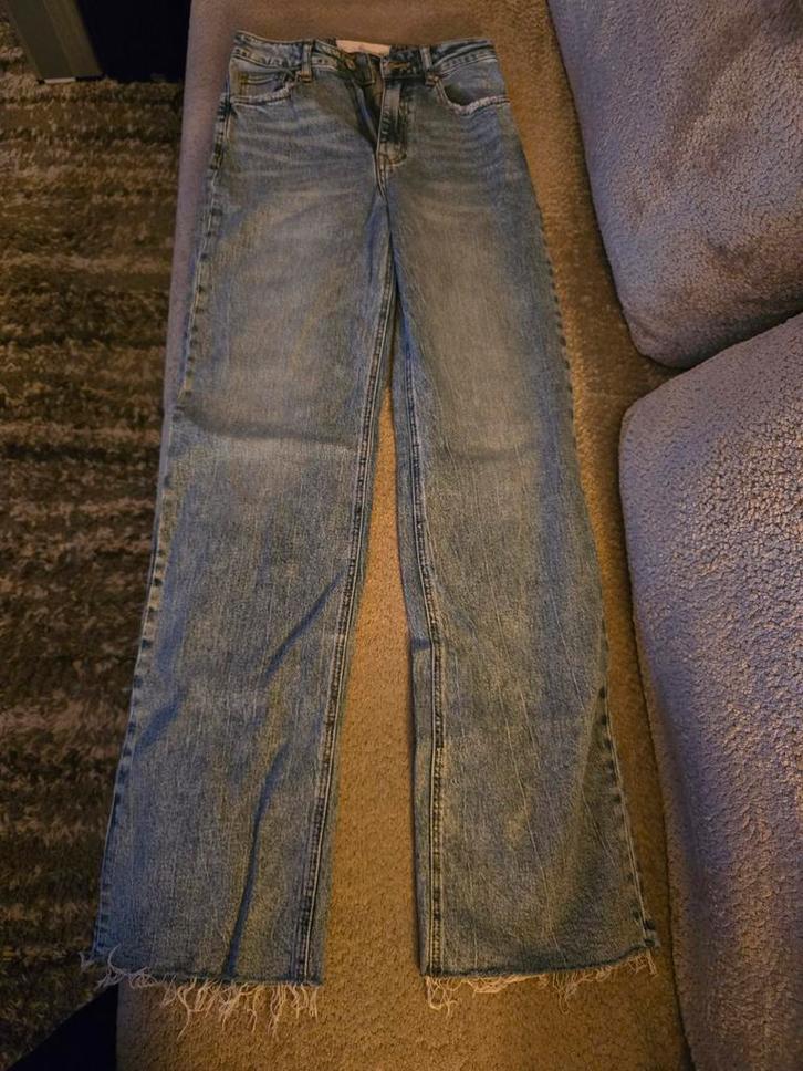 Queen Harts & Hello Miss Wide Leg Jeans XS/S, Kleding | Dames, Spijkerbroeken en Jeans, Zo goed als nieuw, W27 (confectie 34) of kleiner