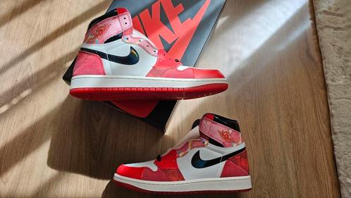 Nike Jordan 1 high chicago spider man Maat 44, Kleding | Heren, Schoenen, Nieuw, Overige kleuren, Ophalen of Verzenden