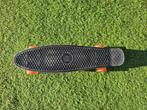 Skateboard / pennyboard zwart met lichtjes in de wielen, Ophalen, Gebruikt, Skateboard