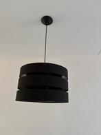Hanglamp zwart stof, Huis en Inrichting, Lampen | Hanglampen, Ophalen, Zo goed als nieuw, Stof, Minder dan 50 cm