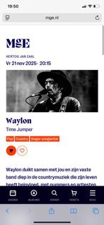 Waylon - Time Jumper Muziekgebouw Eindhoven, Tickets en Kaartjes, Twee personen, November