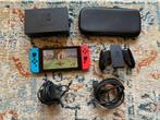 Nintendo Switch v1, Verzenden, Gebruikt, Met 2 controllers, Switch Original