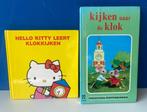 Boekjes Leren klokkijken/Hello Kitty & Poppenboekje, Ophalen of Verzenden, Gelezen