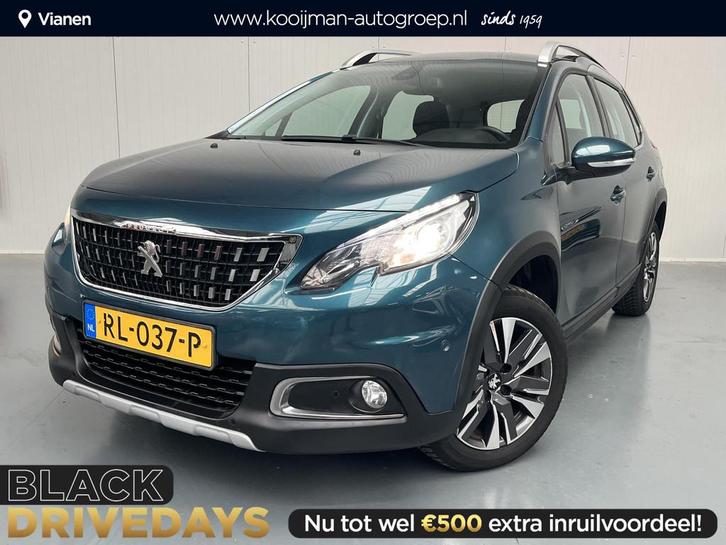 Peugeot 2008 1.2 PureTech Allure Automaat, Met Trekhaak, App, Auto's, Peugeot, Bedrijf, Te koop, ABS, Achteruitrijcamera, Airbags