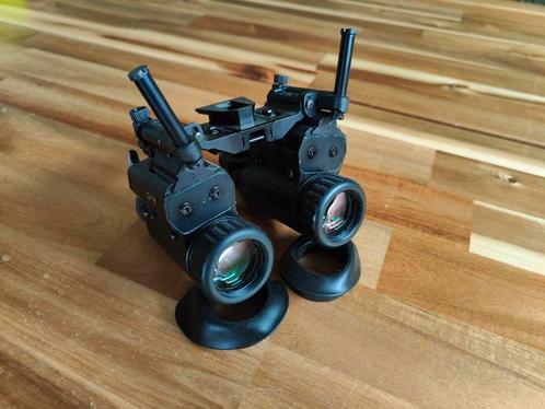 NVLS Evos nachtkijker / restlichtversterker binoculair mono, Audio, Tv en Foto, Optische apparatuur | Verrekijkers, Zo goed als nieuw