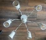 Plafond lamp 6 armig, Ophalen, Zo goed als nieuw, Metaal